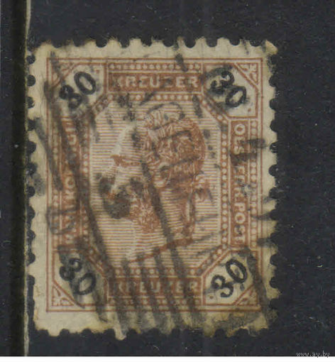 Австро-Венгрия Имп 1891 Франц Иосиф I Стандарт перф 10,5 #65yE