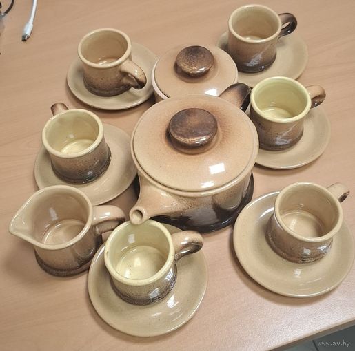 Сервиз чайный. Львовская керамико-скульптурная фабрика.