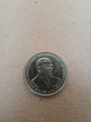 1 рупия Маврикий