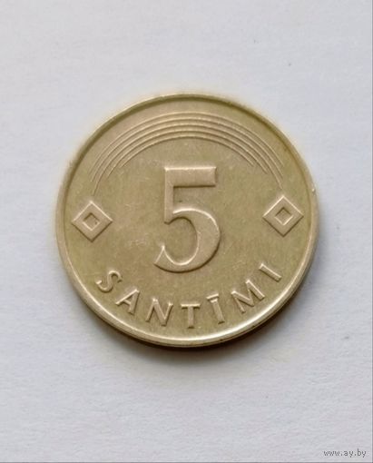 5 сантимов 1992 года Латвия