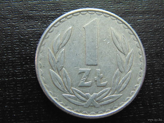 Польша 1 злотый 1987 г.