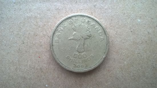 Уганда 500 шиллингов, 2003г. (К-обм)