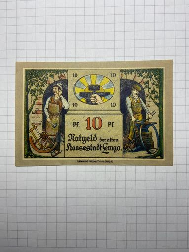 Нотгельд 10 пфеннигов Германия-3012