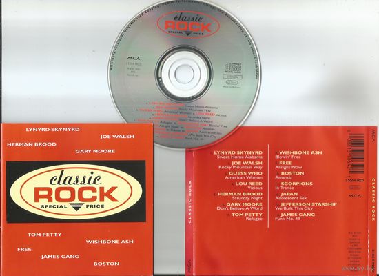 VARIOUS ARTISTS - Classic Rock (HOLLAND CD 1993)
