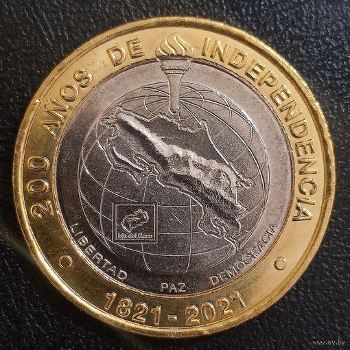 Коста-Рика 500 колонов, 2021 200 лет независимости
