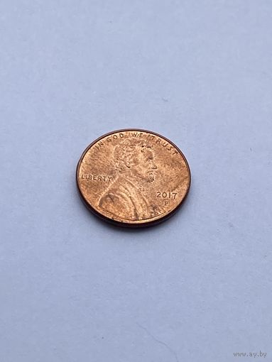 1 цент 2017 г., США