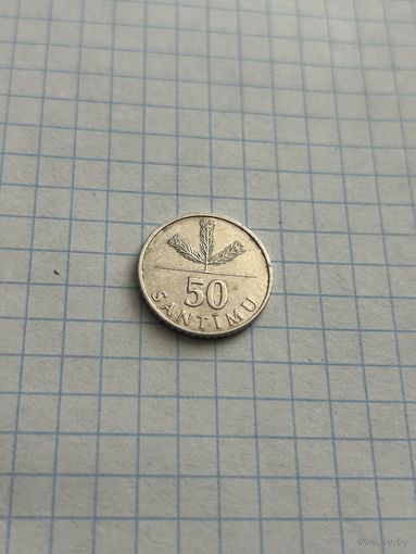 50 сантимов 1992 года