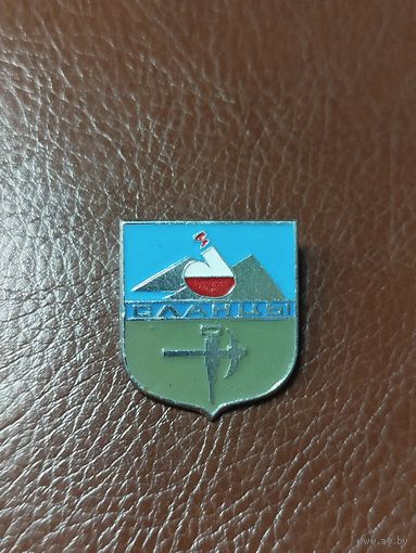Значок герб Сланцы