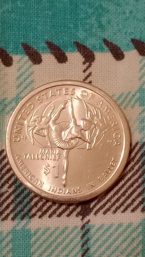 США 1 доллар 2023 Мария Толчиф