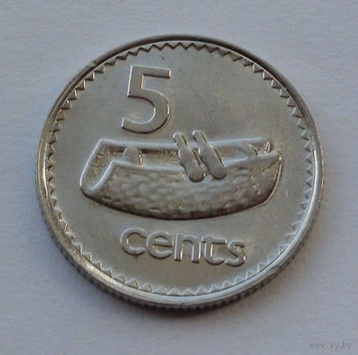Фиджи 5 центов. 1992 г.