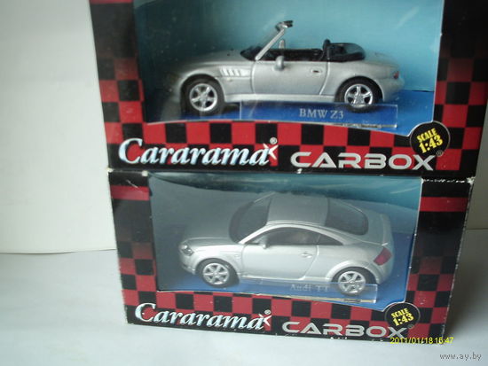 Коллекционные модели машинок. "Cararama".Масштаб 1:43.