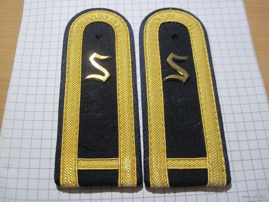 Погоны курсанта 1 курса морского училища ВМФ ГДР. Торги!