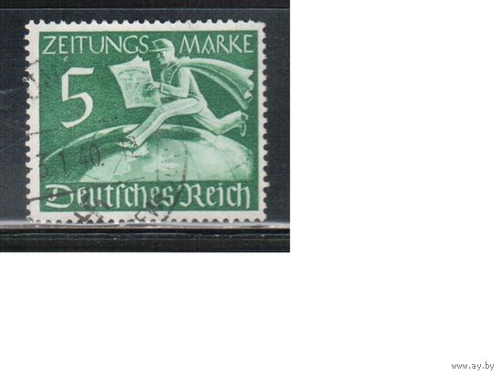 Германия-1939,(Мих.Z738) гаш., Газетные марки