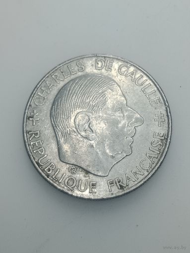 Франция  франк 1988 года .