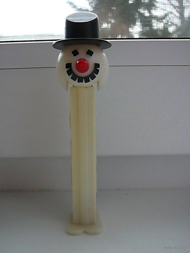 Винтажный дозатор для конфет PEZ FROSTY THE SNOWMAN