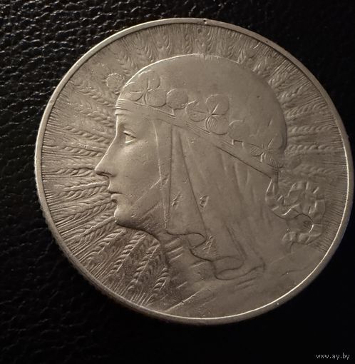 5 злотых 1933 г.  Польша. (1)  Ядвига.  Серебро. ЛЮКС