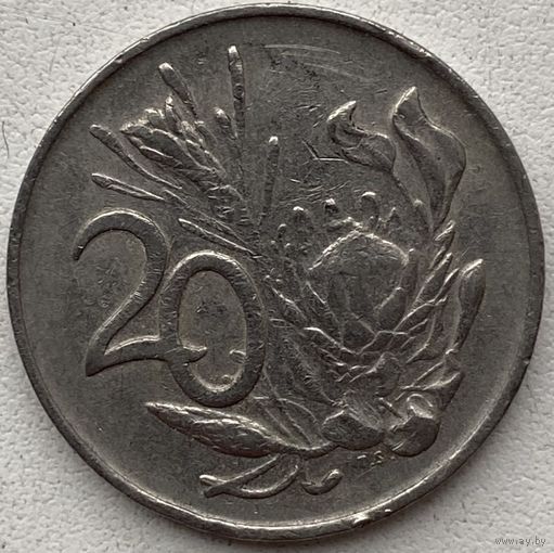 ЮАР 20 центов 1978 г.
