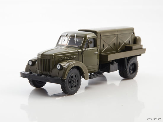 Легендарные грузовики СССР 57, УралЗИС-355М Брутальный компрессор