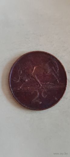 Африка 2 цент 1987