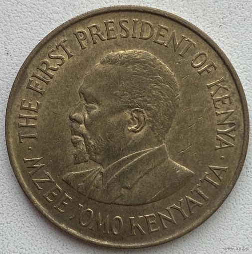 Кения 10 центов 1977 г.