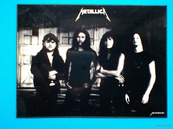 "METALLICA" - Магнит - Размеры 10/13 см.