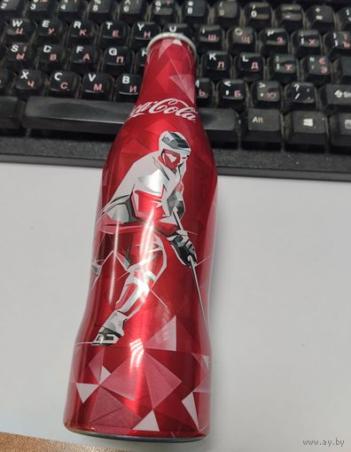 Бутылка. Кока кола. ЧМ по Хоккею РБ. Раритет
