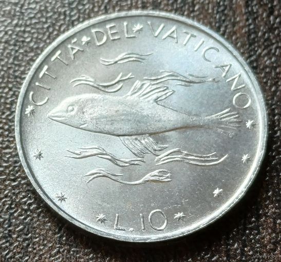 Ватикан 10 лир, 1970    ( 1-10-2 )