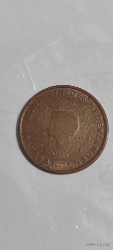 Нидерланды 5 евроцентов 2005