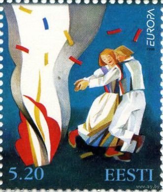 Эстония 1998 Народные, Праздники, Europa Европа CEPT**
