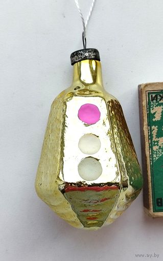 Ёлочная игрушка. Светофор. Н-2.