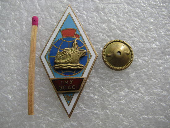 Ромб. ТМУ ЭСАС. Таллинское мореходное училище. тяжёлый, винт