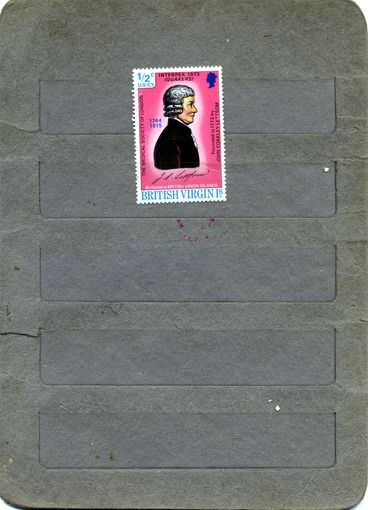 Британские Виргинские острова, 1973  1м  чистая