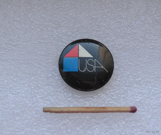 США.