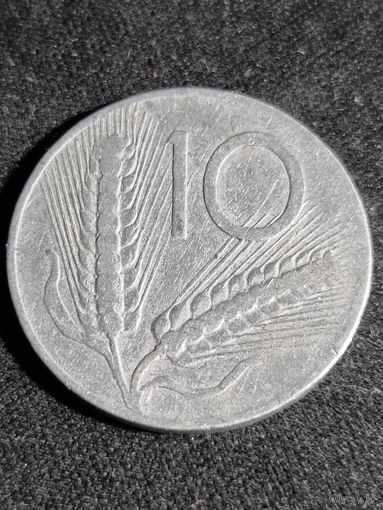 Италия 10 лир 1951