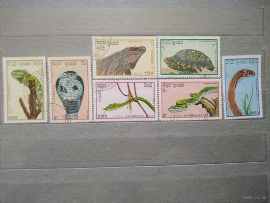 Камбоджа. 1988г. Фауна.