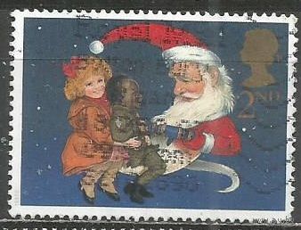 Британия. Рождество. 1997г. Mi#1714.