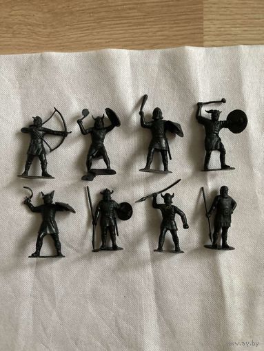 Набор солдатиков "Викинги", СССР, Производство ДЗИ, конец 70-х гг.