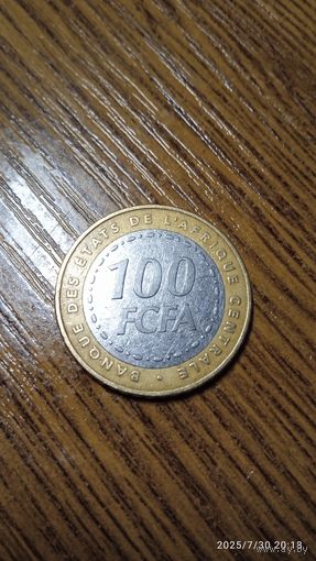 Центральная Африка 100 франков 2006
