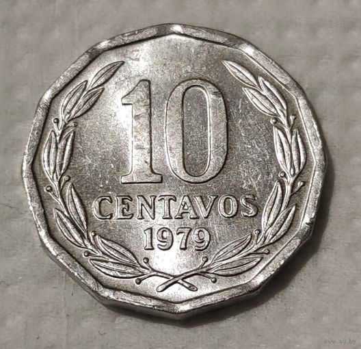 Чили 10 сентаво, 1979 (14-6-14)