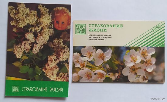 Календарики. страхование жизни