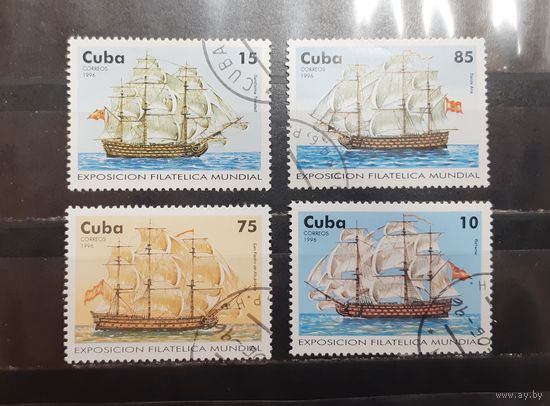 Куба. 1996 год. Флот. Парусники (898)