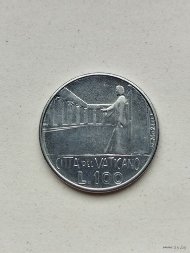100 лир Ватикан.