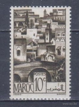 [199] Французские колонии. Марокко 1947. Культура.Архитектура.10с. МН