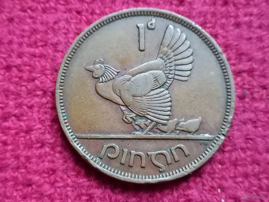 Ирландия 1 пенни 1943 г. Ал-5