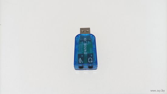 USB звуковая карта 3d sound