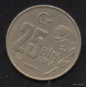 Турция. 25000 лир 1997