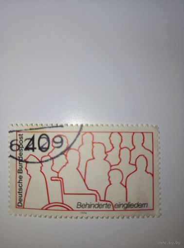 Германия 1974. Интеграция инвалидов.