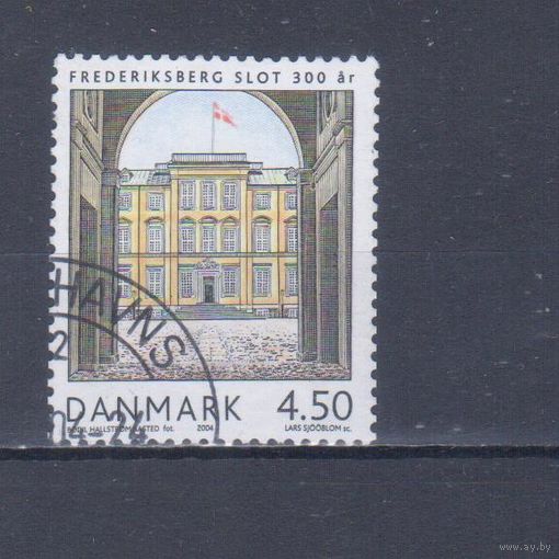 [1980] Дания 2004. Культура.Архитектура.Королевский дворец. Гашеная марка.