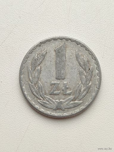 Польша. 1 злот 1976 года.