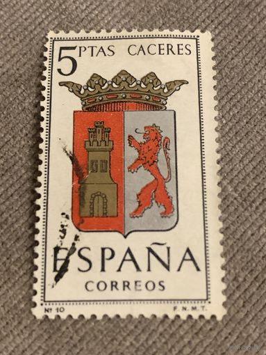 Испания. Герб. Ptas Caceres